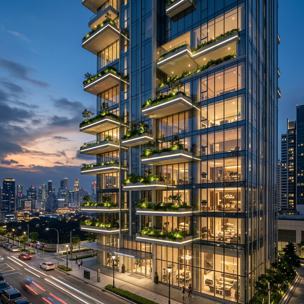 Luxury Penthouse Highrise